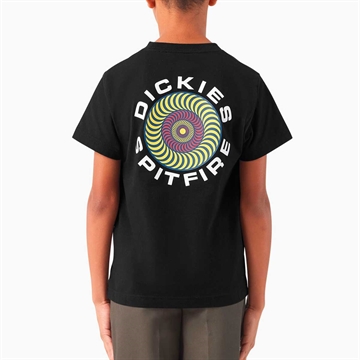 Dickies x Spitfire jr. T-shirt s/s Black